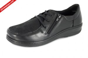 Axel 1862 CZARNY STRECH 14 półbuty damskie