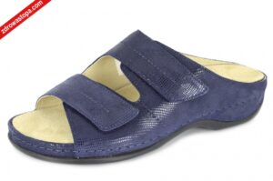 Berkemann 01002-335 TIEFBLAU klapki damskie