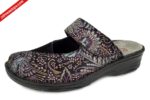 Berkemann 03457-927 NEON PAISLEY SCHW klapki damskie
