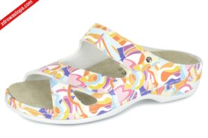 Berkemann 01027-038 ABSTRAKT klapki damskie