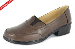 Dr.Jan MD-248 BRĄZOWY półbuty damskie