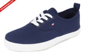 News 24TX02-6717 NAVY półbuty damskie