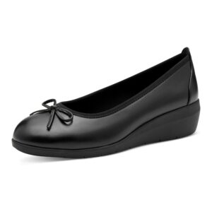Jana 22162-43 001 BLACK baleriny damskie