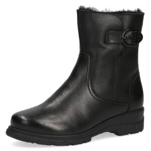 Caprice 26468-41 022 BLACK NAPPA botki damskie