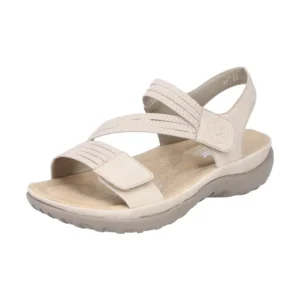 Rieker 64870-62 BEIGE sandały damskie