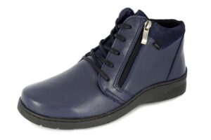 Axel 1752 MARINE WELUR botki damskie