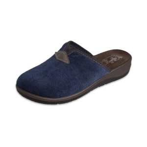 Befado 135D003 GRANATOWY klapki damskie