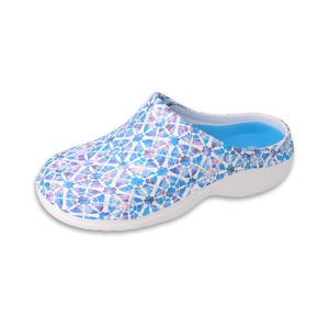 Befado 154D106 NIEBIESKIE klapki damskie