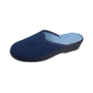 Befado 219D483 GRANATOWE klapki damskie