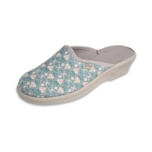 Befado 219D485 TURKUSOWE klapki damskie