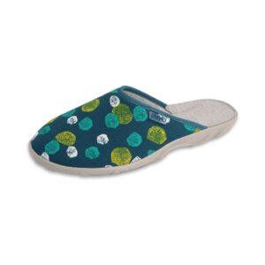 Befado 235D203 ZIELONE klapki damskie