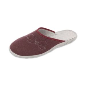 Befado 235D216 FIOLETOWE klapki damskie