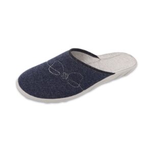 Befado 235D217 GRANATOWE klapki damskie