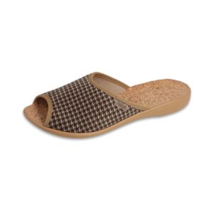 Befado 254D161 BEŻOWE klapki damskie