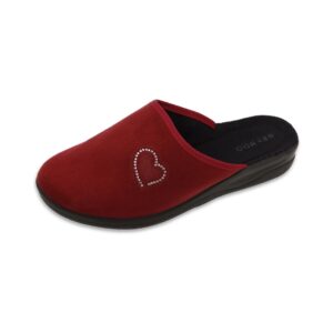 Befado 551D016 BORDOWY klapki damskie