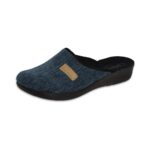 Befado 552D021 NIEBIESKI klapki damskie