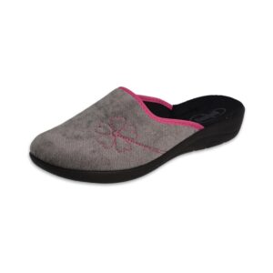 Befado 552D023 SZARE klapki damskie