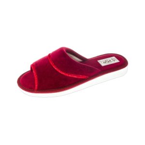 Pami DOG-K-023 BORDOWE kapcie damskie