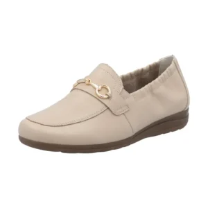 Rieker L9354-60 BEIGE półbuty damskie