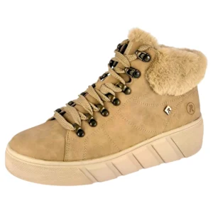 Rieker W0560-20 BEIGE botki damskie