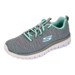 Skechers 12614/GYMN GRAY MINT półbuty damskie