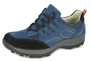 Waldlaufer 471050 301 760 SCHWARZ TURKIS półbuty damskie