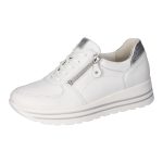 Waldlaufer 758009 200 150 WEISS SILBER półbuty damskie