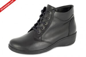 Axel 1439 CZARNY botki damskie