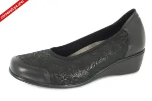 Axel 1753 CZARNY baleriny damskie