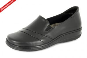 Axel 1788 CZARNY półbuty damskie