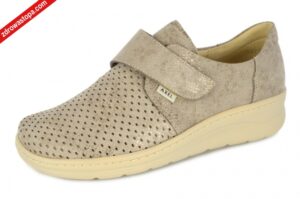 Axel 1928 BEŻ WOSK PYTON półbuty damskie