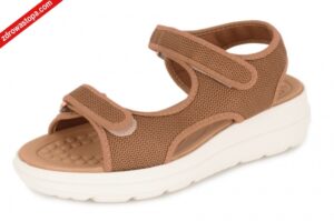 Azaleia 18833 LIGHT BROWN sandały damskie