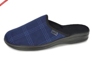 Befado 089M412 GRANATOWE W KRATE klapki męskie