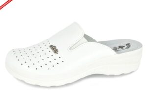 Befado 157D006 BIAŁY klapki damskie