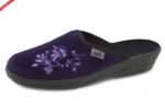 Befado 219D425 FIOLETOWE klapki damskie