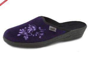 Befado 219D425 FIOLETOWE klapki damskie