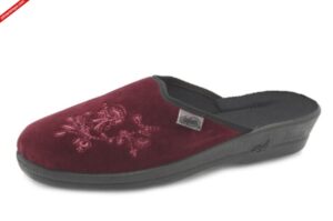 Befado 219D427 BORDO klapki damskie