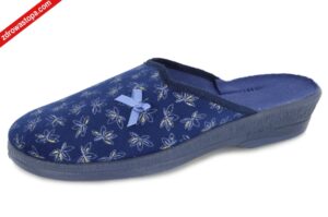 Befado 219D477 GRANATOWE klapki damskie