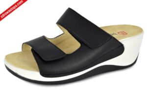 Berkemann 01201-903 SCHWARZ klapki damskie
