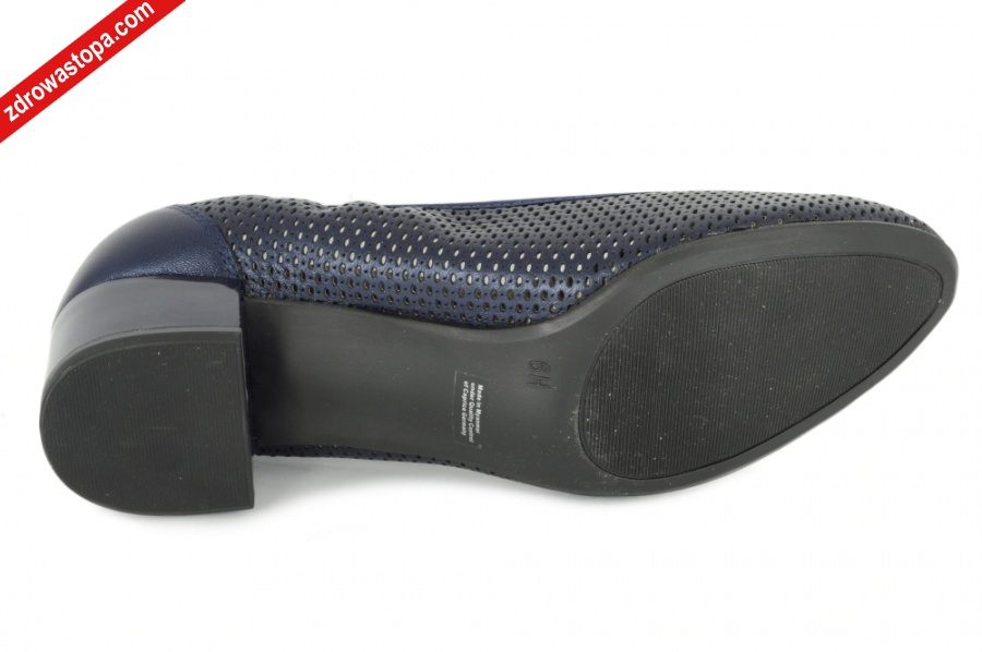 Caprice 22501-42 807 NAVY PERLATO czółenka damskie 5 Caprice 22501-42 807 NAVY PERLATO czółenka damskie - obrazek 5