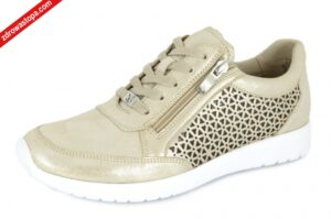 Caprice 23550-42 341 TAUPE METALLIC półbuty damskie