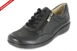 Caprice 23766-43 019 BLACK KOMB półbuty damskie