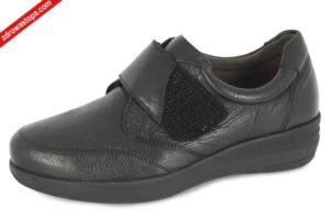 Caprice 24754-29 019 BLACK KOMB półbuty damskie