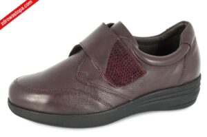 Caprice 24754-29 551 BORDEAUX COMB półbuty damskie