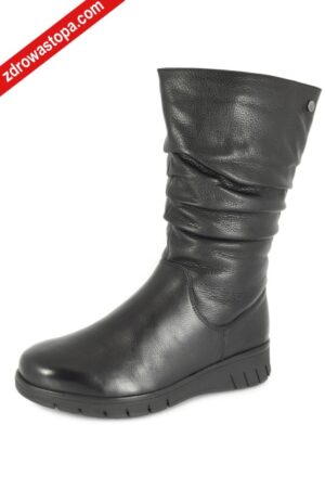 Caprice 26407-43 022 BLACK NAPPA kozaki damskie
