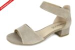 Caprice 28212-42 338 MUD SUEDE sandały damskie