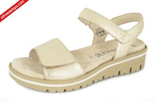 Caprice 28712-44 959 PLATIN METAL sandały damskie