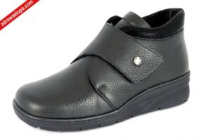 Comfortabel 990557-01 SCHWARZ botki damskie