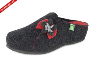 Brinkmann 330036-09 ANTHRAZIT kapcie damskie