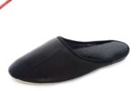 Amiś OSIÓWKA czarne kapcie męskie